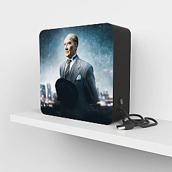 Atatürk ve İstiklal Marşı Temalı Lambalama