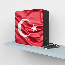 Atatürk ve Bayrak Temalı Lambalama